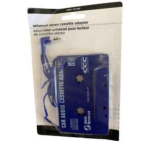 Universal Stereo Cassette Adapter Media Music